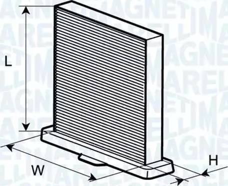 Magneti Marelli 350203062130 - Filter, vazduh unutrašnjeg prostora parts5.com