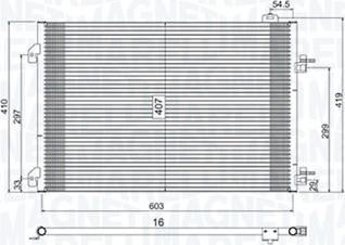 Magneti Marelli 350203803000 - Кондензатор, климатизация parts5.com