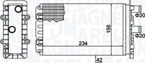 Magneti Marelli 350218475000 - Schimbator caldura, incalzire habitaclu parts5.com