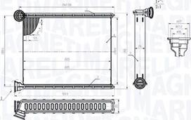 Magneti Marelli 350218473000 - Radiador de calefacción parts5.com