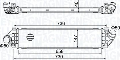 Magneti Marelli 351319204270 - Ladeluftkühler parts5.com