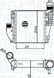 Magneti Marelli 351319205330 - Intercooler, charger parts5.com