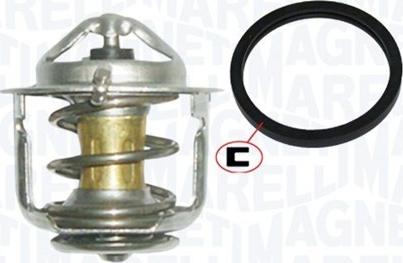 Magneti Marelli 352317003350 - Thermostat, coolant parts5.com