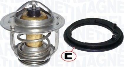 Magneti Marelli 352317100500 - Termostat, chladivo parts5.com