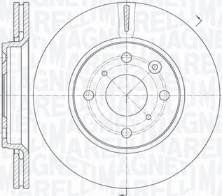 KRAFT AUTOMOTIVE 6045985 - Disc frana parts5.com