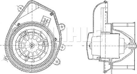 MAHLE AB 54 000P - Salongipuhur parts5.com