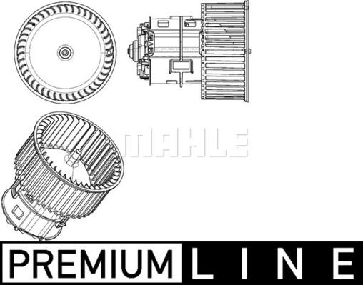 MAHLE AB 182 000P - Ventilator notranjega prostora parts5.com