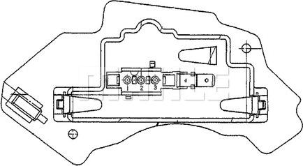 MAHLE ABR 28 000P - Reglaj, suflanta de interior parts5.com