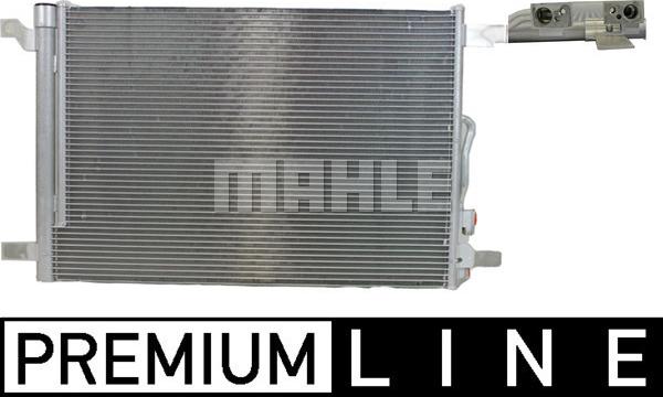 MAHLE AC 772 000P - Kondensaator,kliimaseade parts5.com