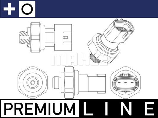 MAHLE ASE 9 000P - Comutator presiune, aer conditionat parts5.com