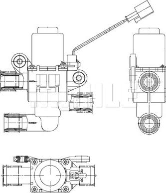 MAHLE AVS 2 000P - Zawór magnetyczny, układ klimatyzacji parts5.com