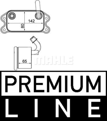 MAHLE CLC 101 000P - Hladilnik olja, motorno olje parts5.com