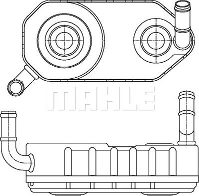 MAHLE CLC 177 000S - Radiator racire ulei, cutie de viteze automata parts5.com