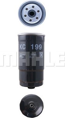 MAHLE KC 199 - Filtro combustible parts5.com