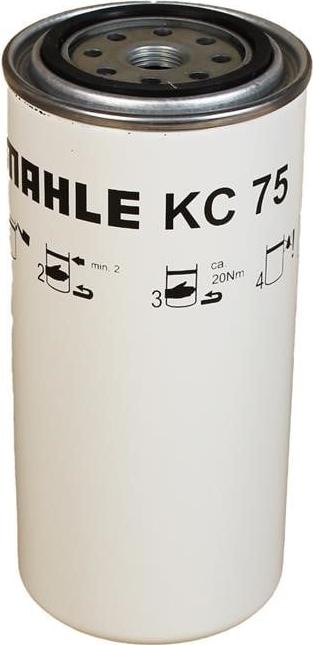 MAHLE KC 75 - Filtru combustibil parts5.com