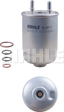 MAHLE KL 485/5D - Yakıt filtresi parts5.com