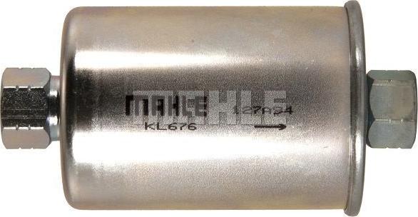 MAHLE KL 676 - Fuel filter parts5.com