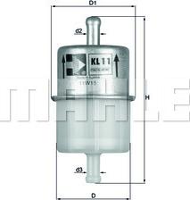 MAHLE KL11 - Filtru combustibil parts5.com