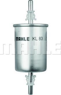 MAHLE KL 83 - Filtru combustibil parts5.com