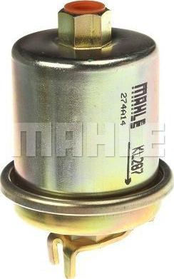 MAHLE KL 287 - Filtro combustible parts5.com