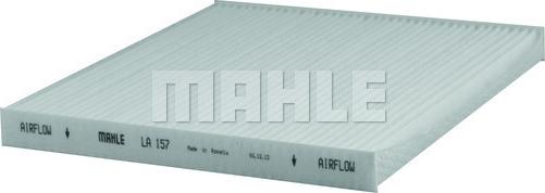 MAHLE LA 157 - Filtru, aer habitaclu parts5.com