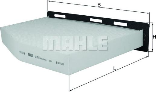 MAHLE LA 181/1 - Filtre, air de l'habitacle parts5.com