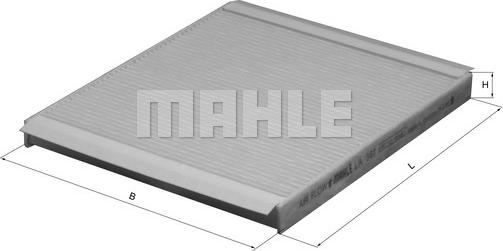 MAHLE LA 361 - Filtru, aer habitaclu parts5.com