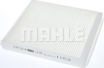 MAHLE LA 748 - Filter, interior air parts5.com