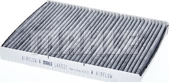 MAHLE LAK 521 - Filtre, air de l'habitacle parts5.com