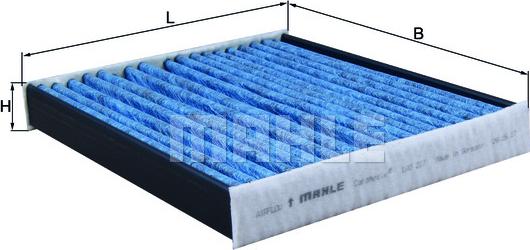 MAHLE LAO 227 - Suodatin, sisäilma parts5.com