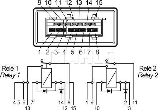 MAHLE MR 7 - Multifunkcijski rele parts5.com