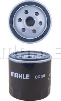 MAHLE OC 90 - Oljni filter parts5.com