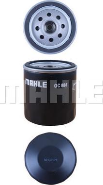 MAHLE OC 988 - Filtro de aceite parts5.com