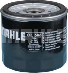 MAHLE OC 606 - Oljni filter parts5.com