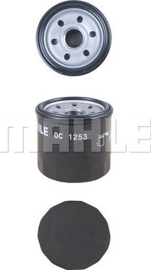 MAHLE OC 1253 - Oil Filter parts5.com