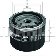 MAHLE OC 384 - Olejový filtr parts5.com