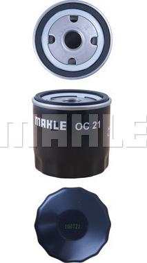 MAHLE OC 21 - Olejový filtr parts5.com