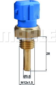 MAHLE TSE 12 - Senzor, temperatura rashladne tečnosti parts5.com