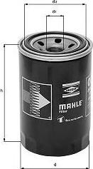 MAHLE OC 216 - Масляный фильтр parts5.com