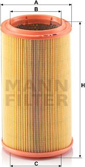 Mann-Filter C 1586 - - - parts5.com