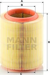 Mann-Filter C 1571 - Filtru aer parts5.com