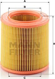 Mann-Filter C 1577 - Filtru aer parts5.com