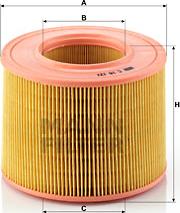 Mann-Filter C 18 121 - Vzduchový filter parts5.com