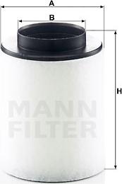 Mann-Filter C 17 023 - Vzduchový filter parts5.com