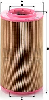 Mann-Filter C 17 278 - Filtru aer parts5.com