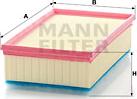 Mann-Filter C 30 190 - Filtru aer parts5.com