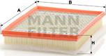 Mann-Filter C 30 138 - Filtro de aire parts5.com