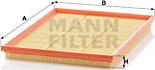 Mann-Filter C 3178 - Filtre à air parts5.com