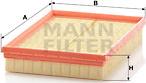 Mann-Filter C 2667/1 - Air Filter parts5.com