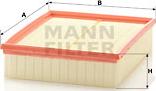 Mann-Filter C 26 168 - Воздушный фильтр parts5.com